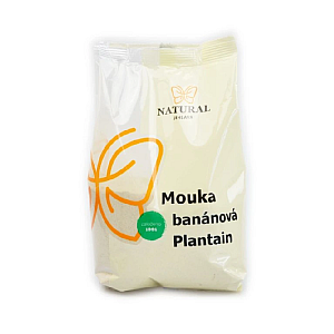 NATURAL Mouka banánová (Plantain) 300 g