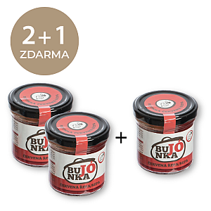 2+1 ZDARMA Bujónka Červená řepa