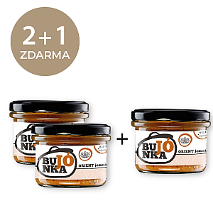 2+1 ZDARMA Bujónka Vegan orient jemná