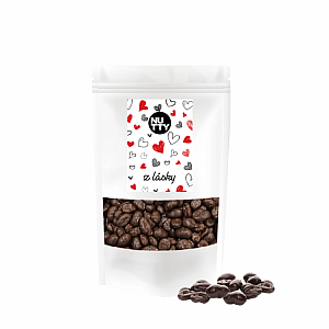 NUTTY Z lásky Arašídy v hořké čokoládě 120 g