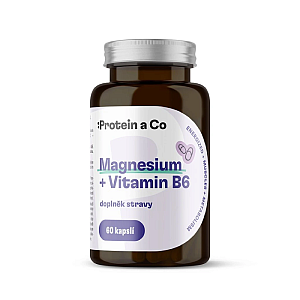 :Protein a Co Magnesium bisglycinát + B6 60 kapslí