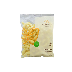 NATURAL Křupky jáhlové bez lepku 75 g