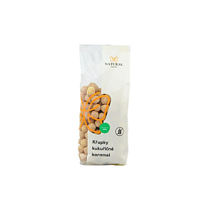 NATURAL Křupky kukuřičné karamel - bez lepku 140 g