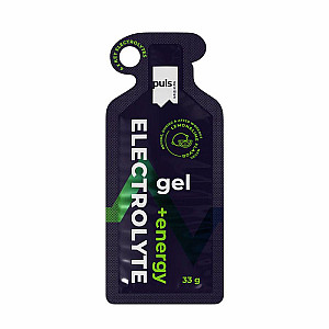 PULS Nutrition Electrolyte Gel 33g lemon lime