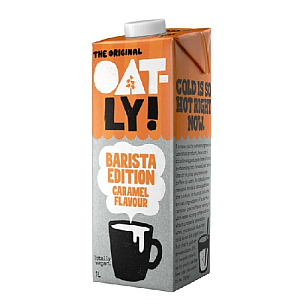 OATLY Nápoj ovesný Barista s příchutí karamelu 1 l