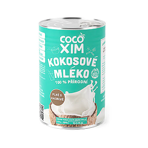 COCOXIM Mléko kokosové na vaření plech 17-19 % 400 ml
