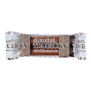 Bioprodukt JT Jablečné trubičky s čokoládovou polevou (2 ks) 24 g