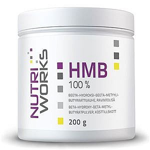 NUTRIWORKS HMB 200 G (nárůst síly a svalové hmoty)