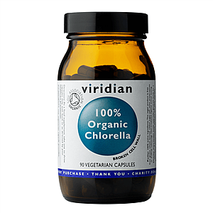 Viridian Chlorella Organic 90 kapslí