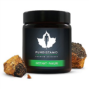 PUHDISTAMO INSTANT CHAGA POWDER 28 G (Instantní houba Chaga)