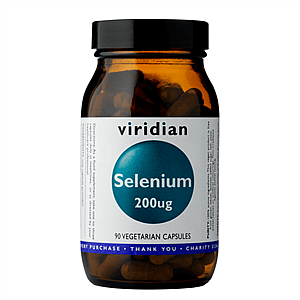 VIRIDIAN SELENIUM 200 µg 90 KAPSLÍ (selen)