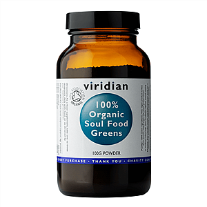 Viridian Organic Soul Food Greens 100 g (Směs zelených superpotravin)