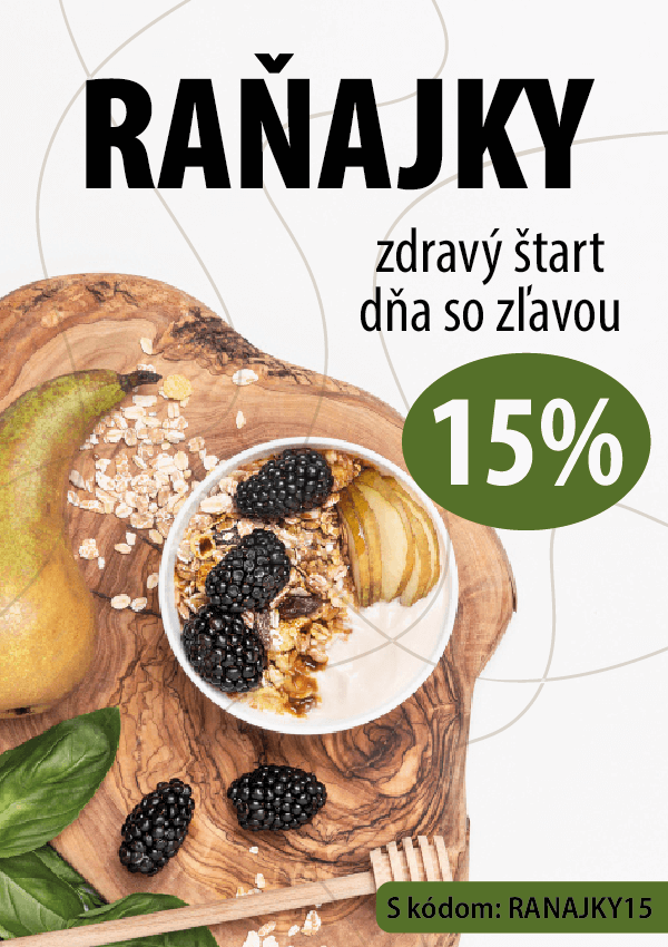 Snídaně 15% sleva 2026