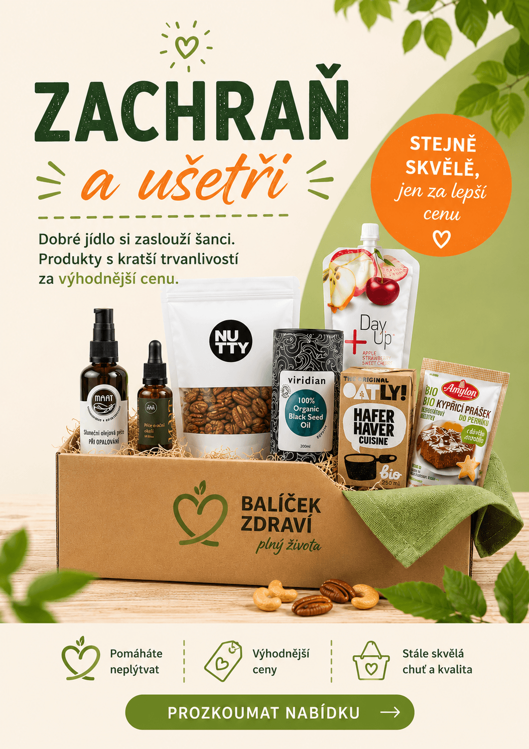 Zachraň - kategorie